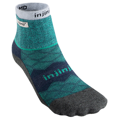 injinji双层徒步套袜男