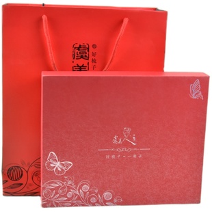 虞美人梳子木梳角梳对梳便携家用送礼节日生日礼品精美礼盒包装盒