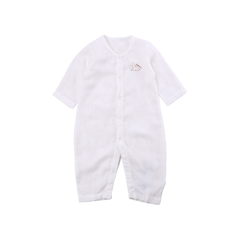 卡拉貝熊剛出生滿月初生新生嬰兒兒衣服夏寶寶連體衣春秋女男四季