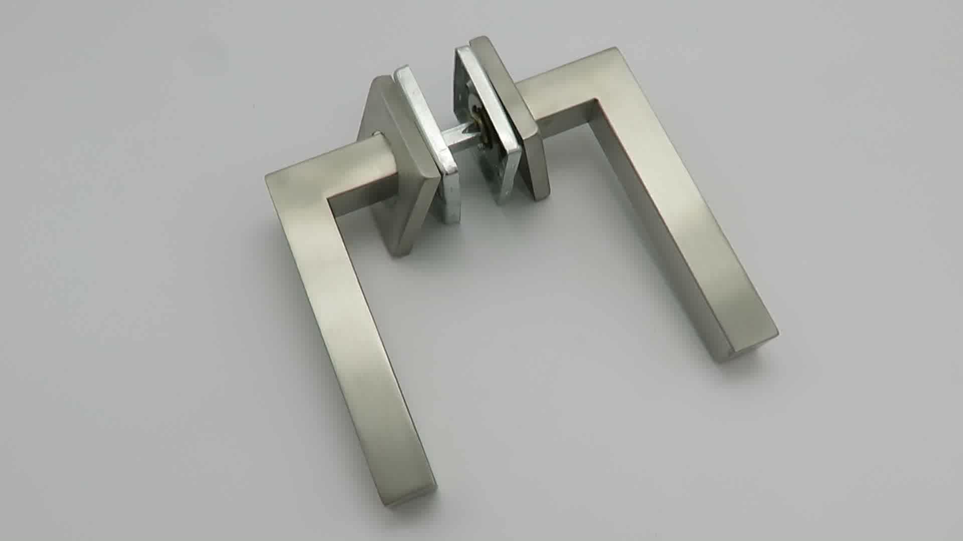 Black Powder Coated Door Lever Handle With High Quality Buy Prowder