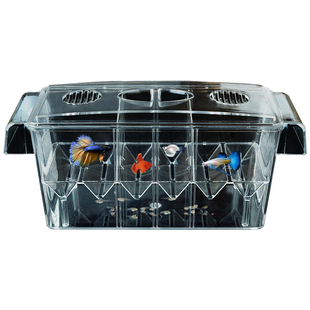 鱼缸特大号亚克力隔离盒孵化器孔雀鱼繁殖产房小鱼苗斗鱼病鱼隔离