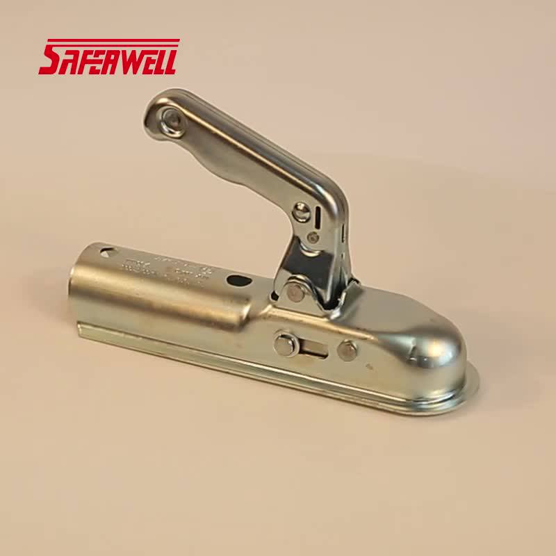 Hot Sale E mark 50x50mm 800kg Trailer Coupler Parts Types Of Trailer 