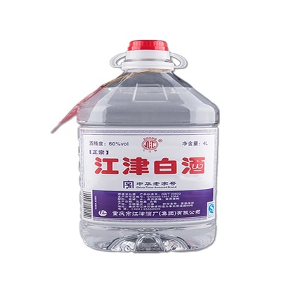 江津白酒5L整箱4桶60度炒料用酒