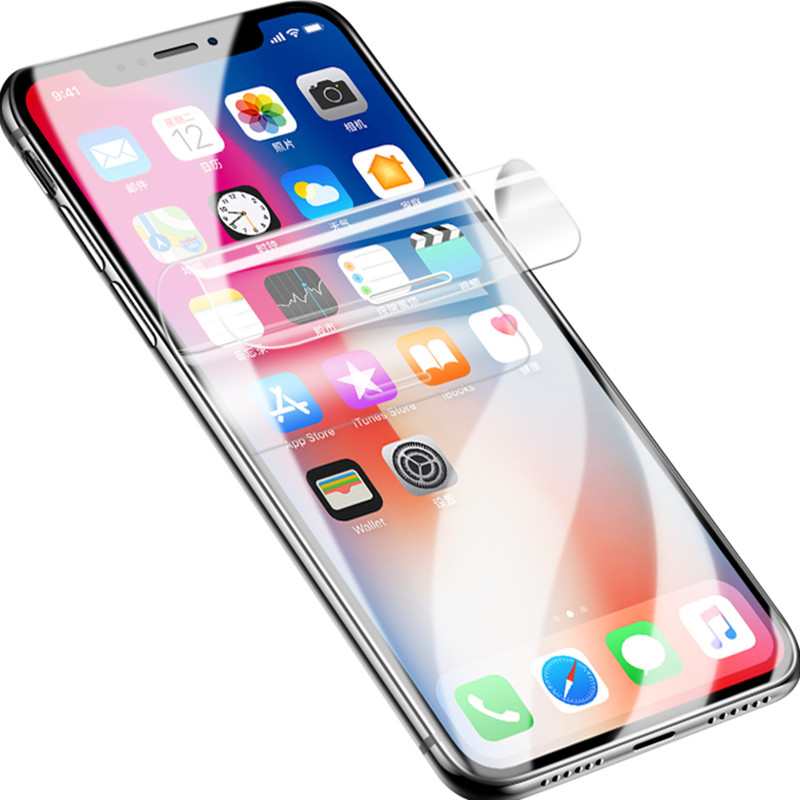iphone5s钢化水凝膜苹果5se防爆膜