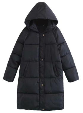 简约纯色连帽棉服外套包邮面包服