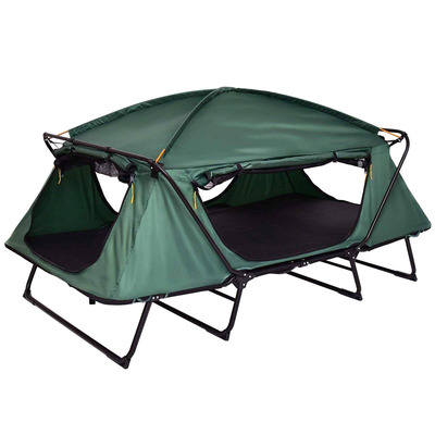 cot钓鱼露营带窗3层四季离地帐篷