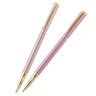 学生中性笔金属宝珠笔水性笔定制