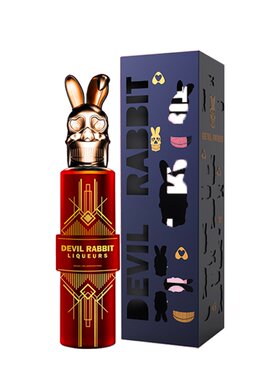 带盒恶魔兔子力娇酒伏特加