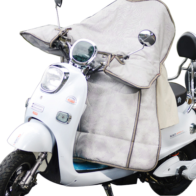 电瓶车加厚摩托防水冬天挡风被