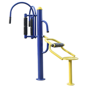 户外健身器材室外小区公园社区广场体育运动双位互动式腰背按摩器