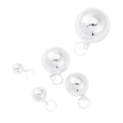 diy纯银材料包项链首饰品光珠