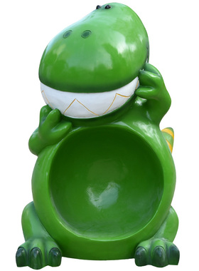 恐龙庭院景观幼儿园美陈卡通动物