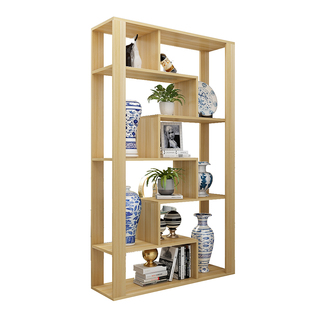 简约现代置物架中式隔断多层展示架博古架摆件多宝阁屏风家用茶架