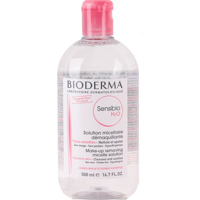 法国洁肤液控油500ml清爽卸妆水