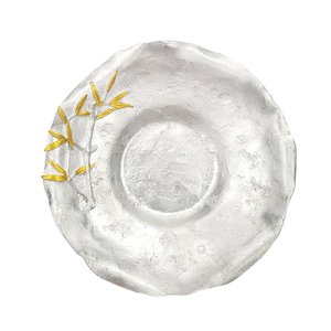 锡杯垫日式创意杯托 茶托 茶具茶道零配 锡器茶垫 手打锤目纹