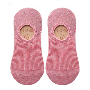 袜子女棉短袜纯色浅口硅胶防滑隐形学生袜子薄款船袜女