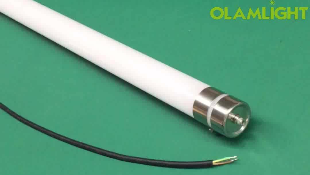 Tubular Waterproof Led Light Ip67 And 316 Stainless Steel End Cap