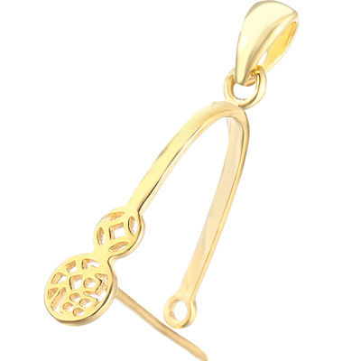 diy扣福字玉石蜜蜡大号小号平安