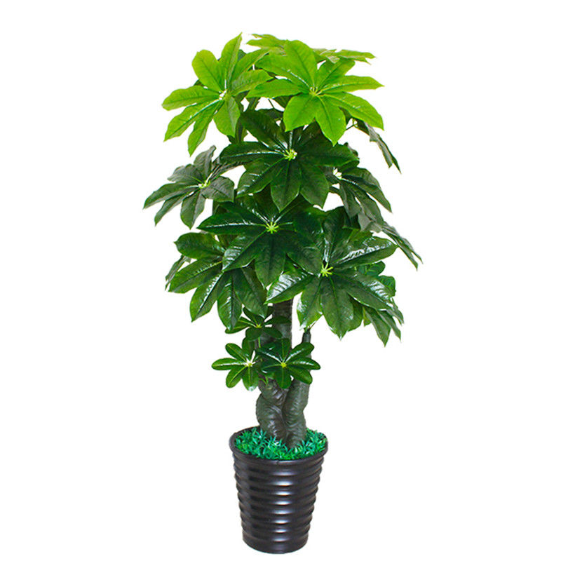 绿色植物幸福树室内装饰仿真花卉