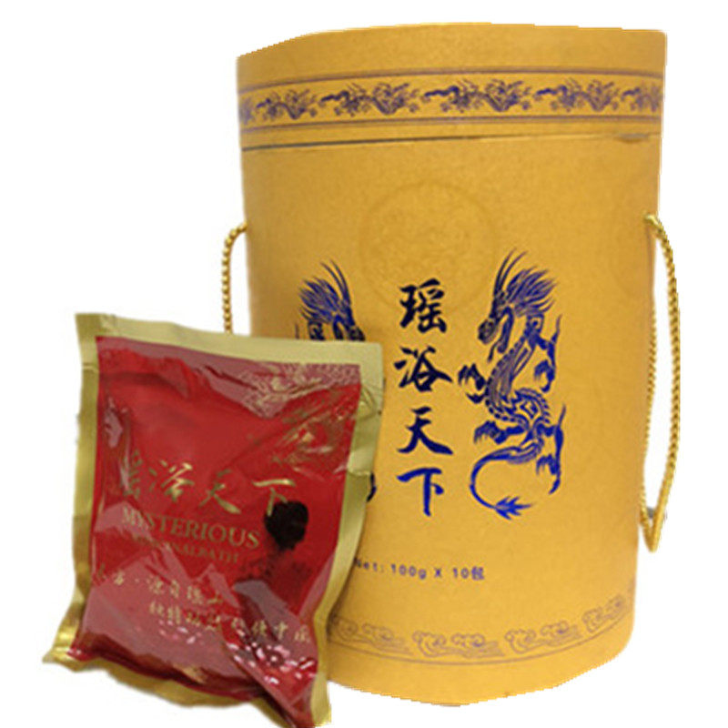 美容院桶装红色云南药浴熏蒸艾草
