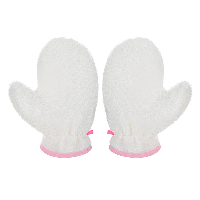 双层加厚竹纤维手套洗碗神器冼碗抹布百洁布厨房洗车抹布家务手套