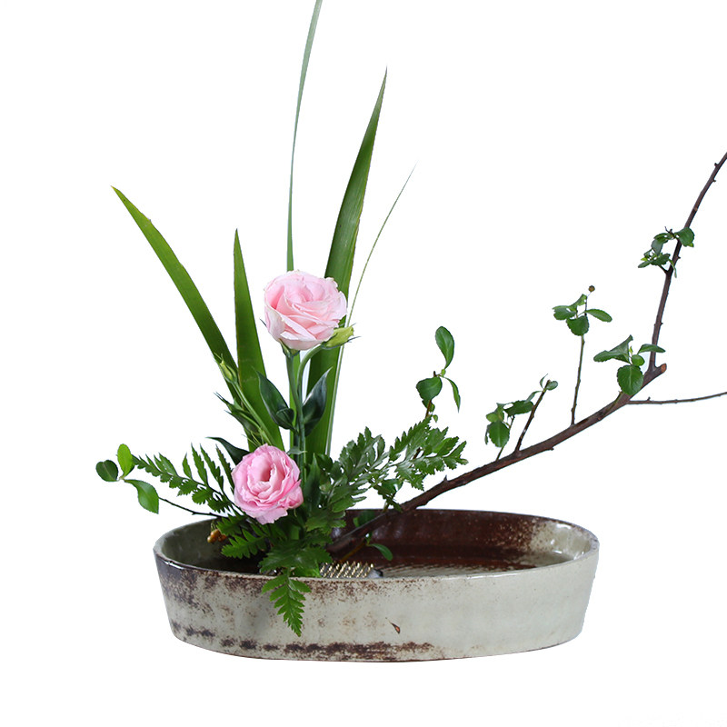 手工花盆古流轩陶瓷禅意