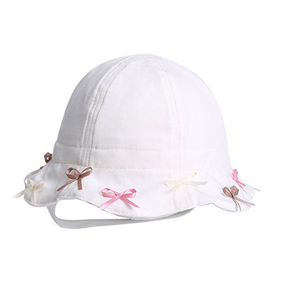 可调节公主棉质柔软春秋渔夫帽子