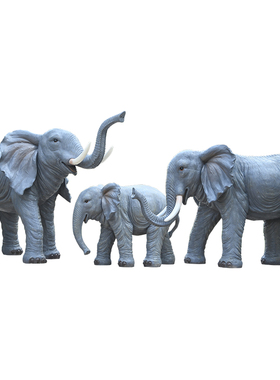 户外泰国大象摆件门口园林景观