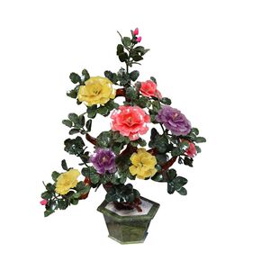 创意客厅玉器盆景古风摆件工艺品