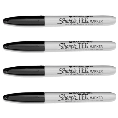 sharpie记号笔油性防水低卤低氯