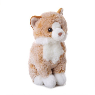 可爱仿真小猫玩具超萌猫咪狸猫公仔毛绒玩偶公仔摆件儿童礼品