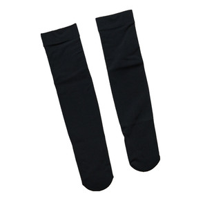 肤色中筒袜女天鹅绒丝袜秋冬加厚半截袜及膝小腿袜中统袜肉色袜子