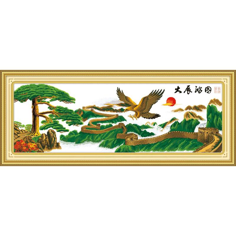 大展宏图十字绣新款绣大气2022