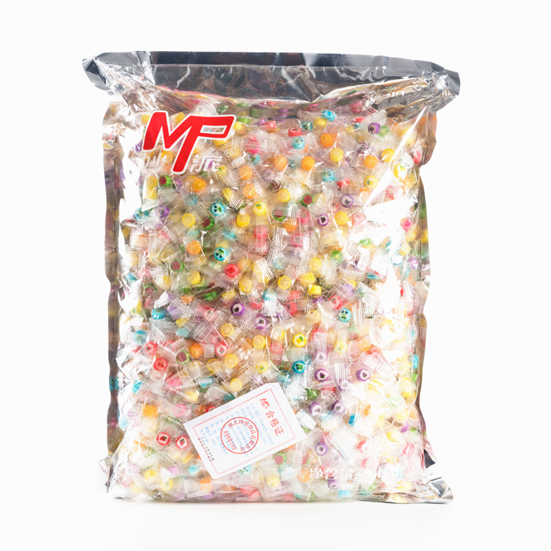 水果硬糖创意手工切片喜糖万圣节