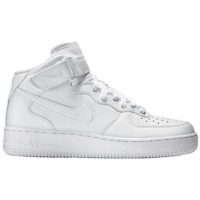 Nike Air Force1 Mid AF1空军一号纯白中帮休闲板鞋 315123-111