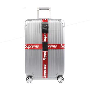 行李箱绑带十字打包带TSA密码锁拉杆箱防爆捆扎带托运加固捆箱带