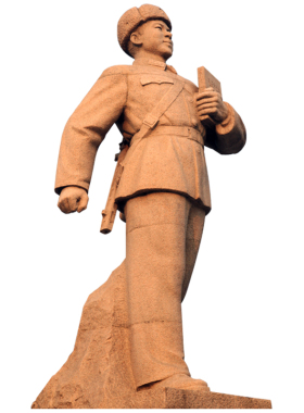 大型名人伟人雕像石材玻璃钢铸铜