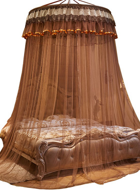吊顶圆形帐纱圆顶吊顶圆形免安装