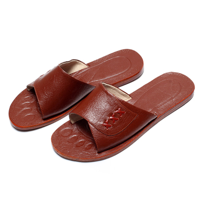 居家防滑室内地板夏天水牛皮拖鞋