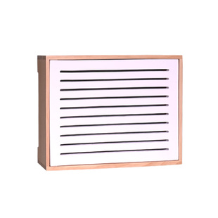 路由器收纳盒放置架挂墙实木光猫排插多媒体弱电箱装饰遮挡免打孔