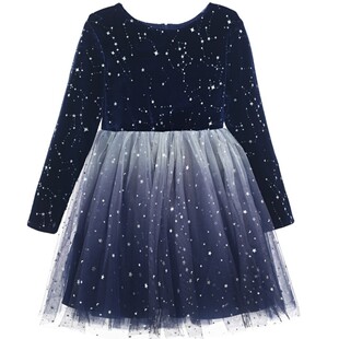 六一新款儿童公主裙舞蹈表演服中小学生大合唱朗诵演出服女童长袖