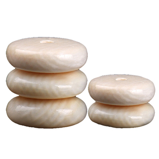 天然猛犸象牙手串隔片散珠垫片金刚星月菩提文玩配饰高端配件