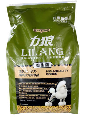 力狼益生菌狗粮5kg怀孕期贵宾