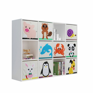 收纳柜抽屉式书架电视柜儿童玩具收纳柜储物柜宜家置物架 幼儿园