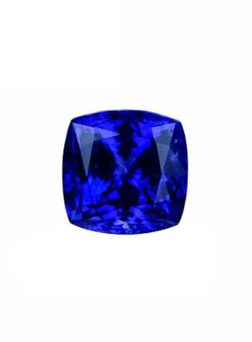 皇室典藏坦桑石裸石熔正方形