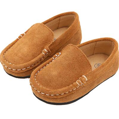 春秋款女童豆豆鞋公主儿童单鞋软底男童宝宝小孩皮鞋潮单鞋公主鞋