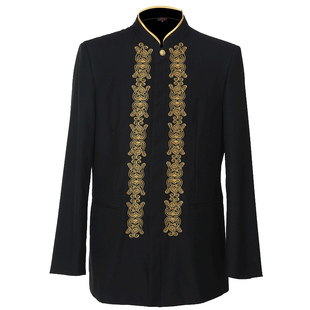 衣研堂会所前台接待工作服秋冬装男酒店迎宾餐饮行李员门童制服