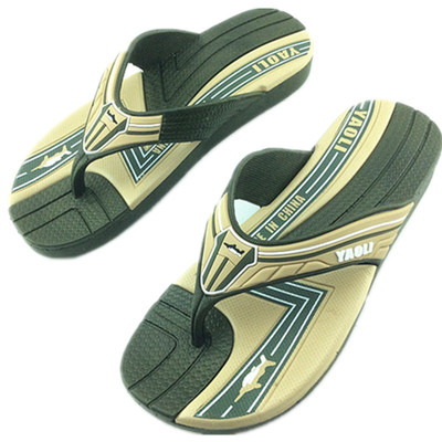 厚底新品男人塑胶夹带耐磨拖鞋