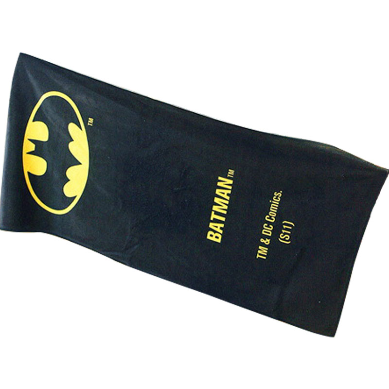 蝙蝠侠batman美国超级英雄漫画超人全作款潮牌毛巾浴巾来图定制
