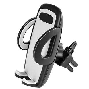 车载手机GPS导航支架汽车出风口通用固定支撑座按键自动伸缩夹子